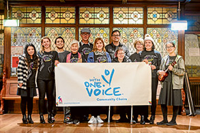 With One Voice choirs