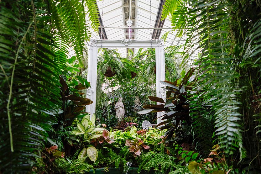 An oasis on the edge of the city