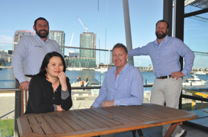 Docklands’ new marina lounge opens