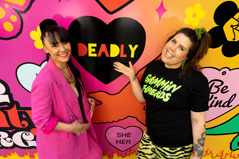 Deadly designs bring colour to City Square for Melbourne Fashion Week