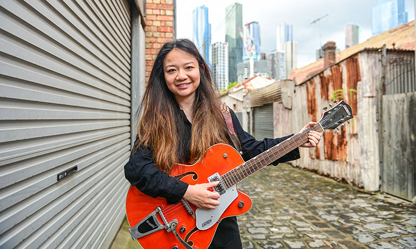 Michelle’s world of music and medicine