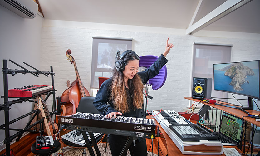 Michelle’s world of music and medicine