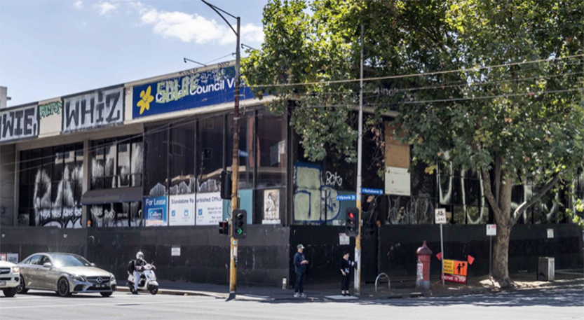 Abandoned former Cancer Council building an “eyesore”
