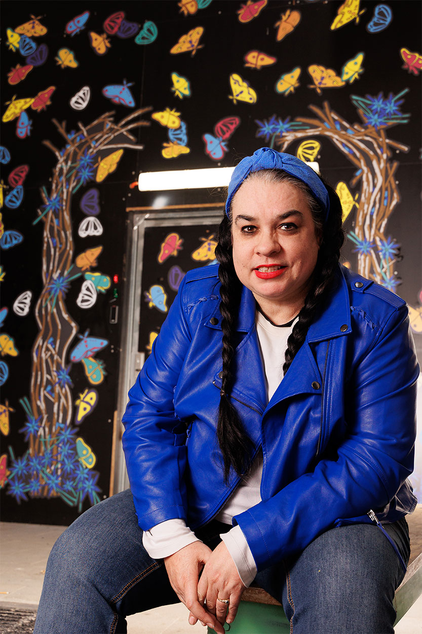 Birds and butterflies bring colour to Scott Alley