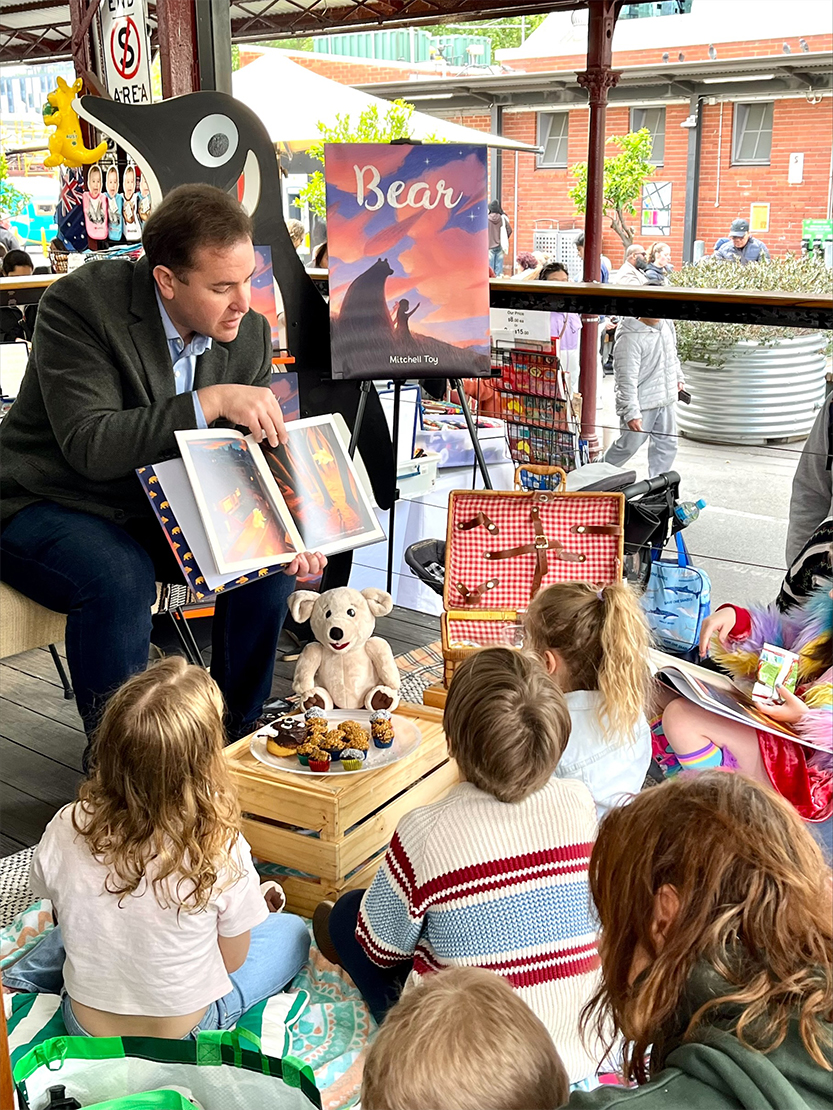 Mary Martin Bookshop celebrates first anniversary at QVM
