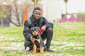 Ibby follows his dreams after a “life of hardship and struggle” in his homeland
