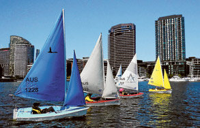 International championships in Docklands