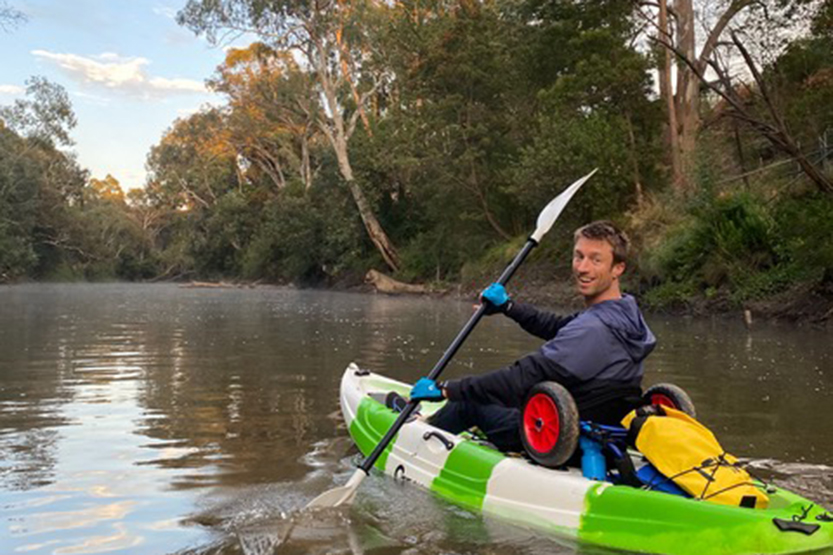 Sammy J celebrates World River Day with Our Birrarung
