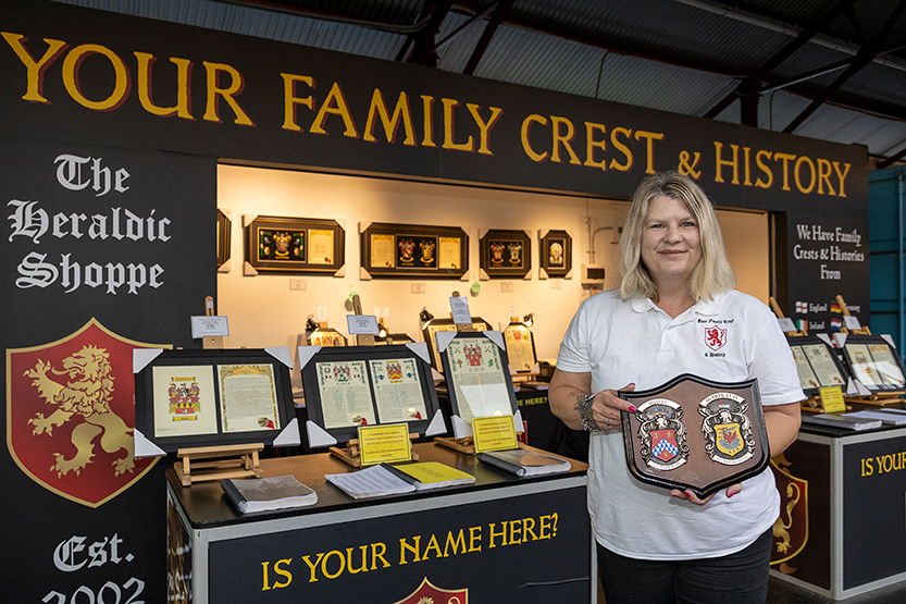 The Heraldic Shoppe: bringing families and history together at QVM