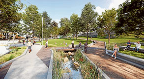 Greenline plans progress, but no room for pool