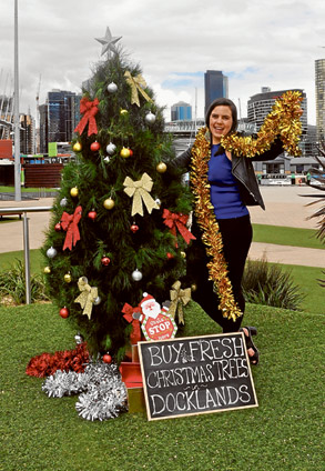 It’s Docklands for fresh trees
