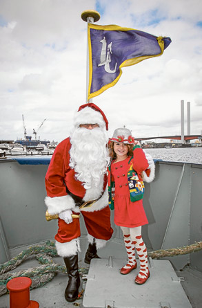 Ahoy there, Santa Claus!
