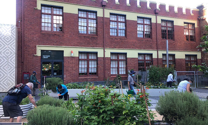Community building in Southbank