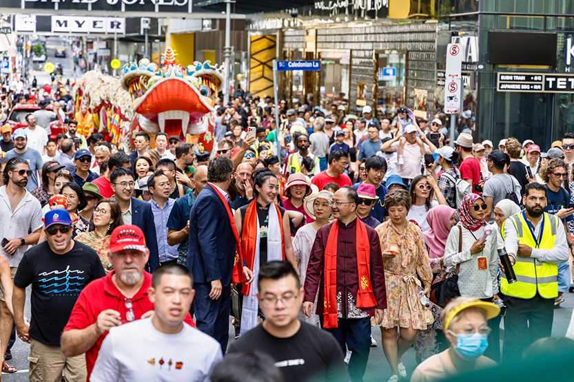 Melbourne celebrates Year of the Snake