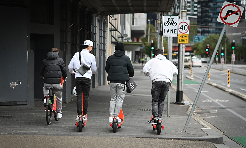 Private versus commercial e-scooters