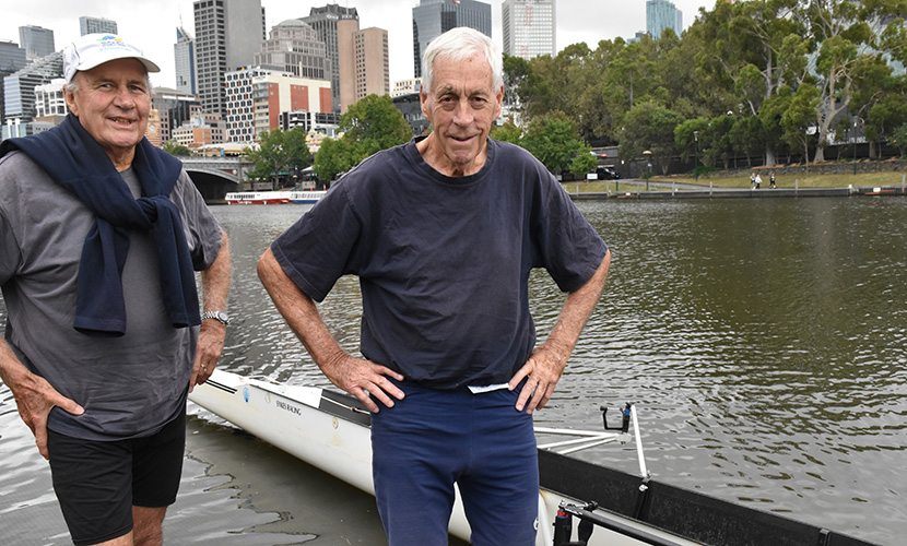 The oldest guys on the river