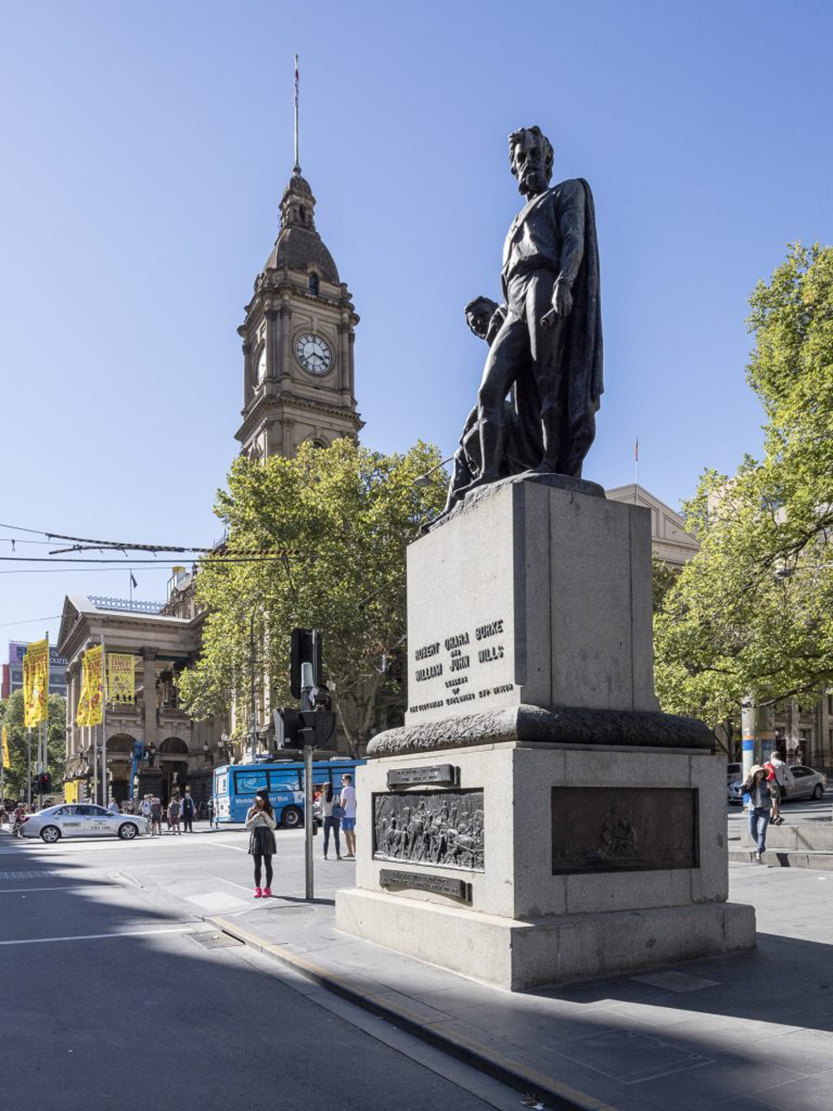 Burke and Wills monument to be moved to the Royal Society of Victoria