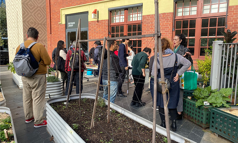 Wine, winter vegies, and growing our community