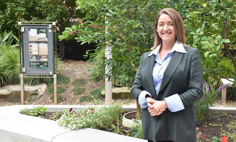 Steph Hodgins May hoping to go third time lucky for the Greens in Macnamara; pledges funding for “sky park” in Southbank