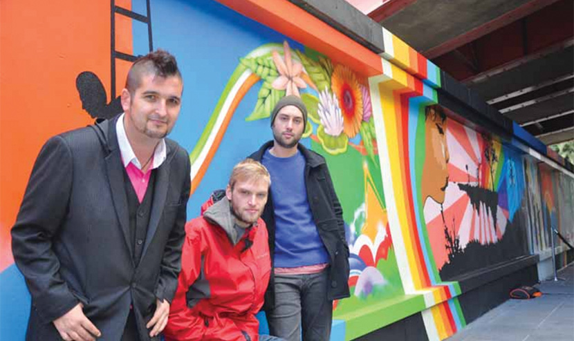 New artwork ‘The Wall’ unveiled