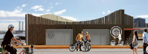 New hub for cyclists