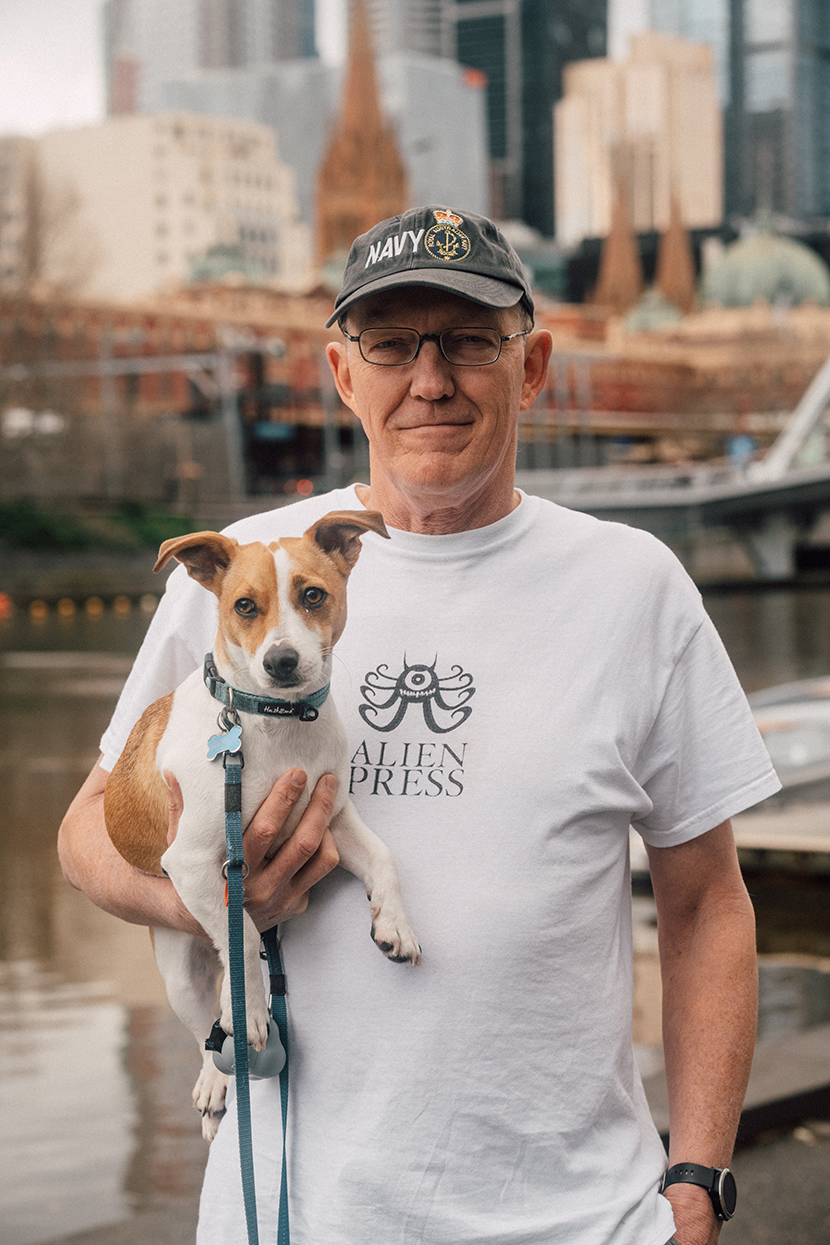 The reluctant Southbank runner with a few stories up his sleeve