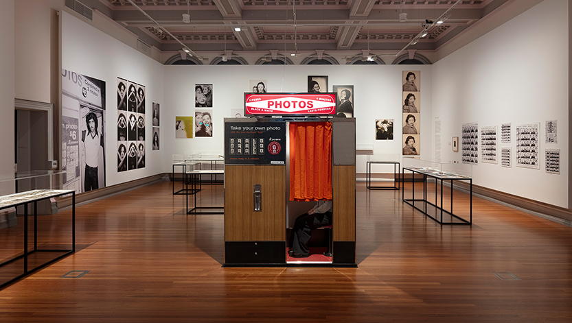 Melbourne exhibition unearths decades of lost photobooth portraits