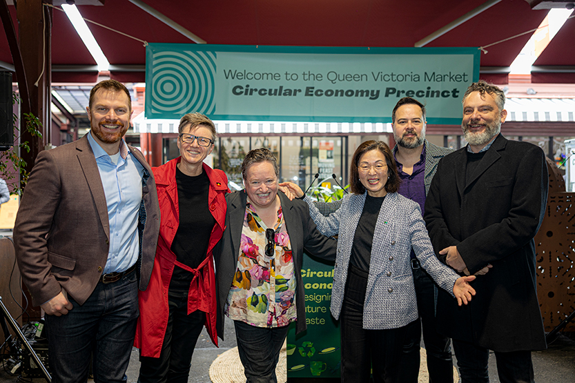 Circular economy hub gives new life to food waste at Queen Victoria Market