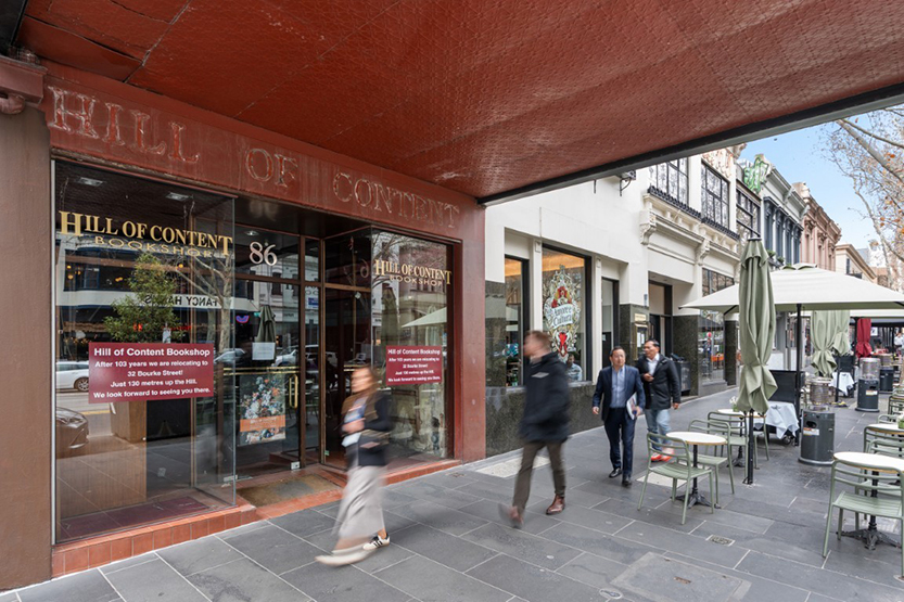Hill of Content’s former home on Bourke St hits the market