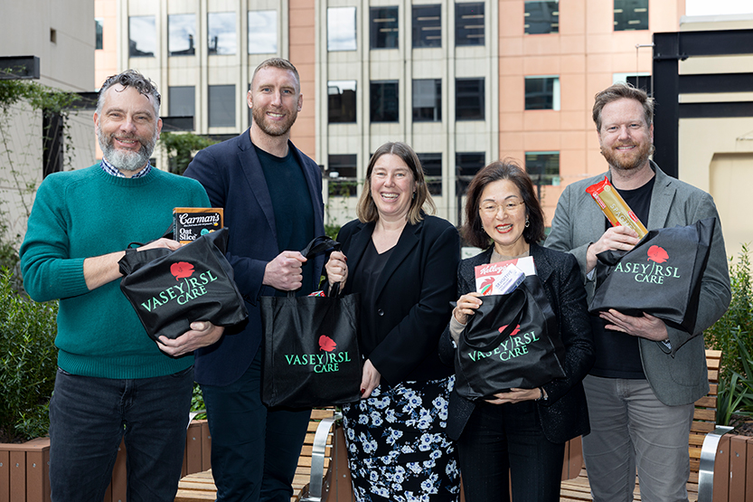 City of Melbourne and Vasey RSL Care join forces for Homelessness Week