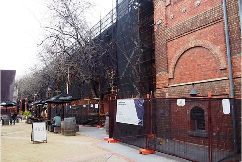 Malthouse Theatre building works to continue into 2023 with positive outcomes ahead