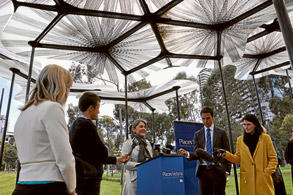 New pavilion officially opens