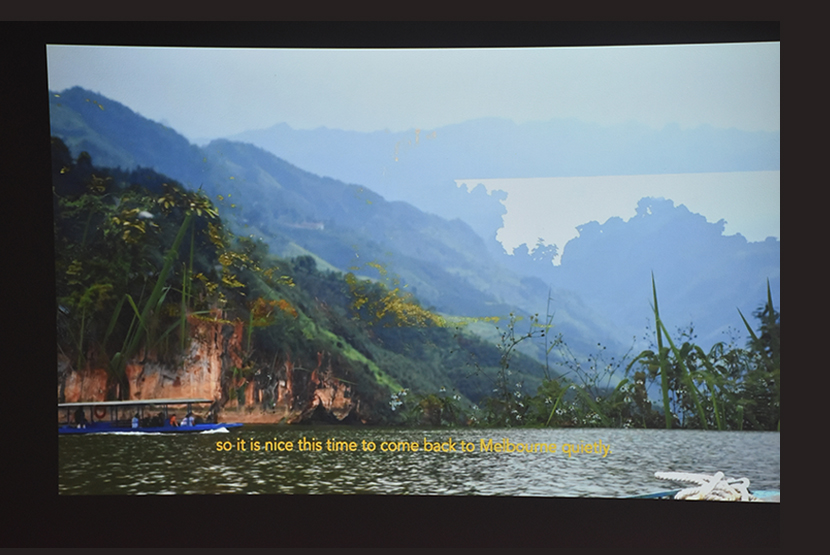 Ironic travelogue heralds in grad show season