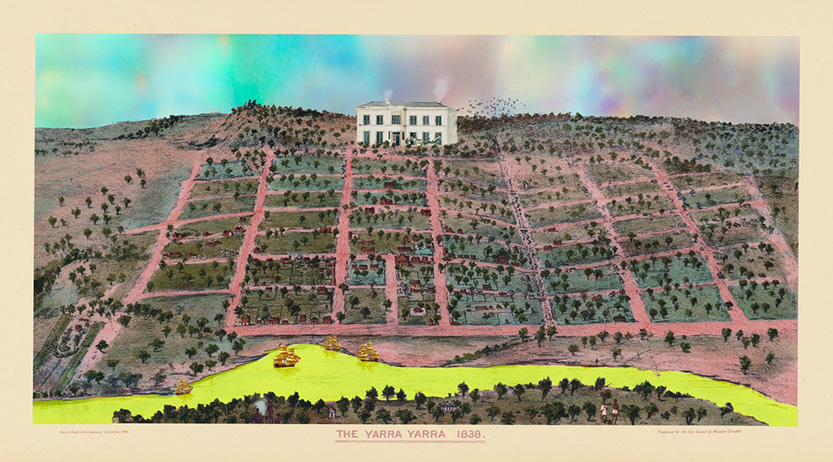 New City Gallery exhibition maps Melbourne’s memories from sky to street