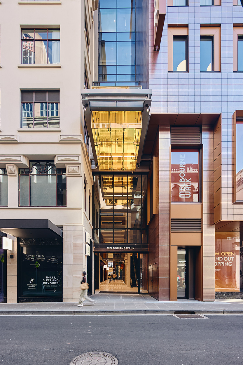 Melbourne Walk opens, bringing a touch of Manhattan to Bourke Street Mall
