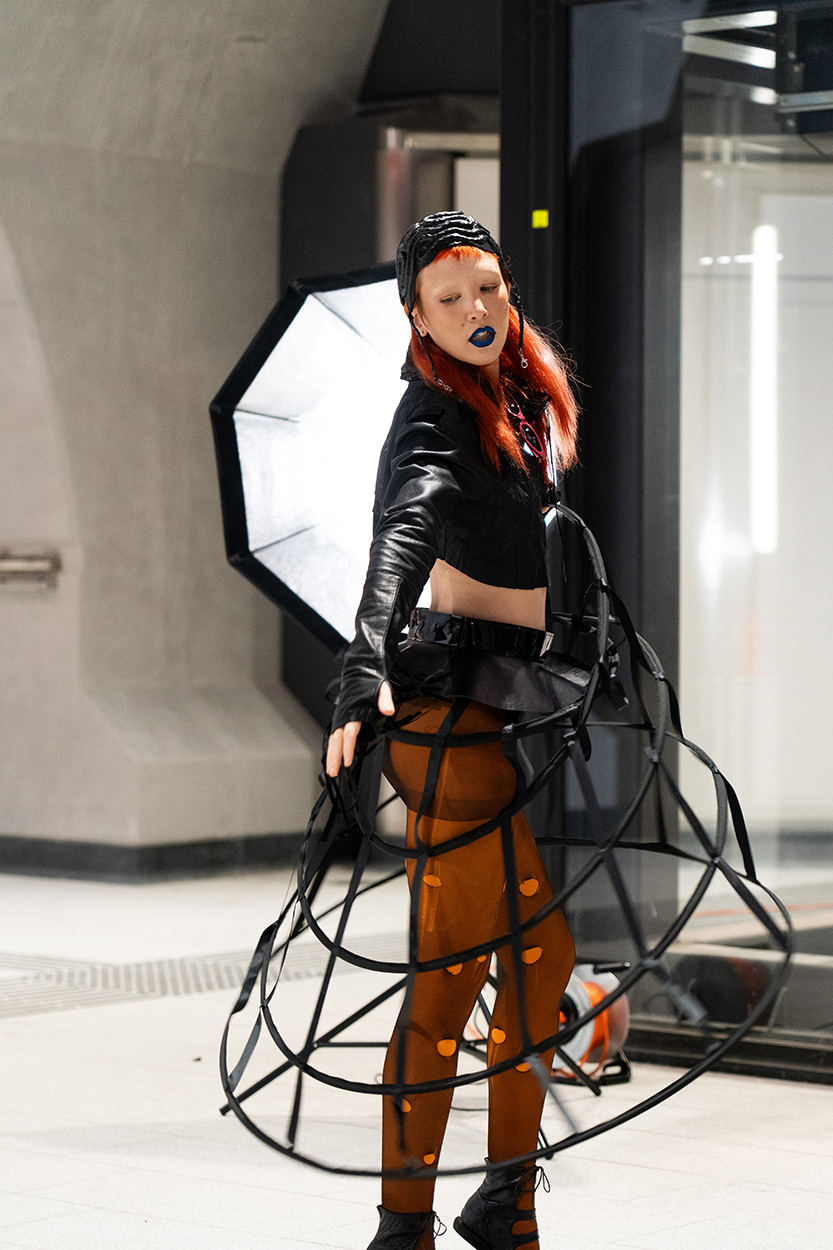 From rails to runway: RMIT students take over Town Hall Station for Melbourne Fashion Week