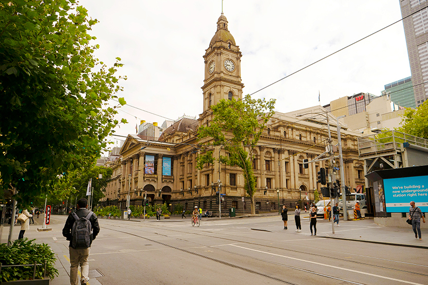 Melbourne Town Hall and council offices set to go smoke-free