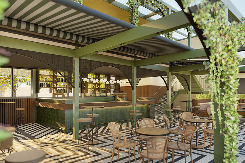 Garden State Hotel to add 300-seat rooftop garden above Flinders Lane