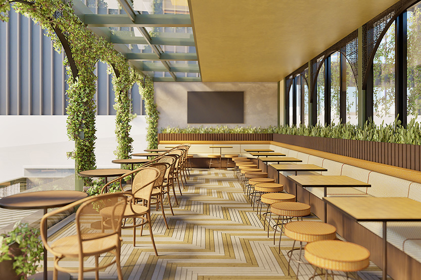 Garden State Hotel to add 300-seat rooftop garden above Flinders Lane