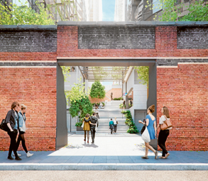 New life for heritage wall