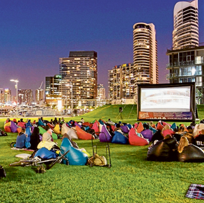 What’s with outdoor cinema?