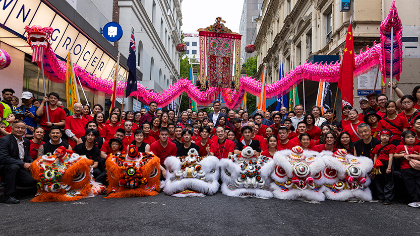 Melbourne celebrates Year of the Horse