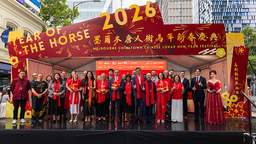 Melbourne celebrates Year of the Horse