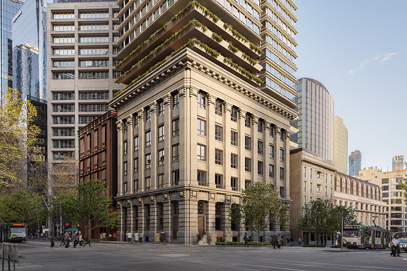 Builder appointed for major 623 Collins St redevelopment
