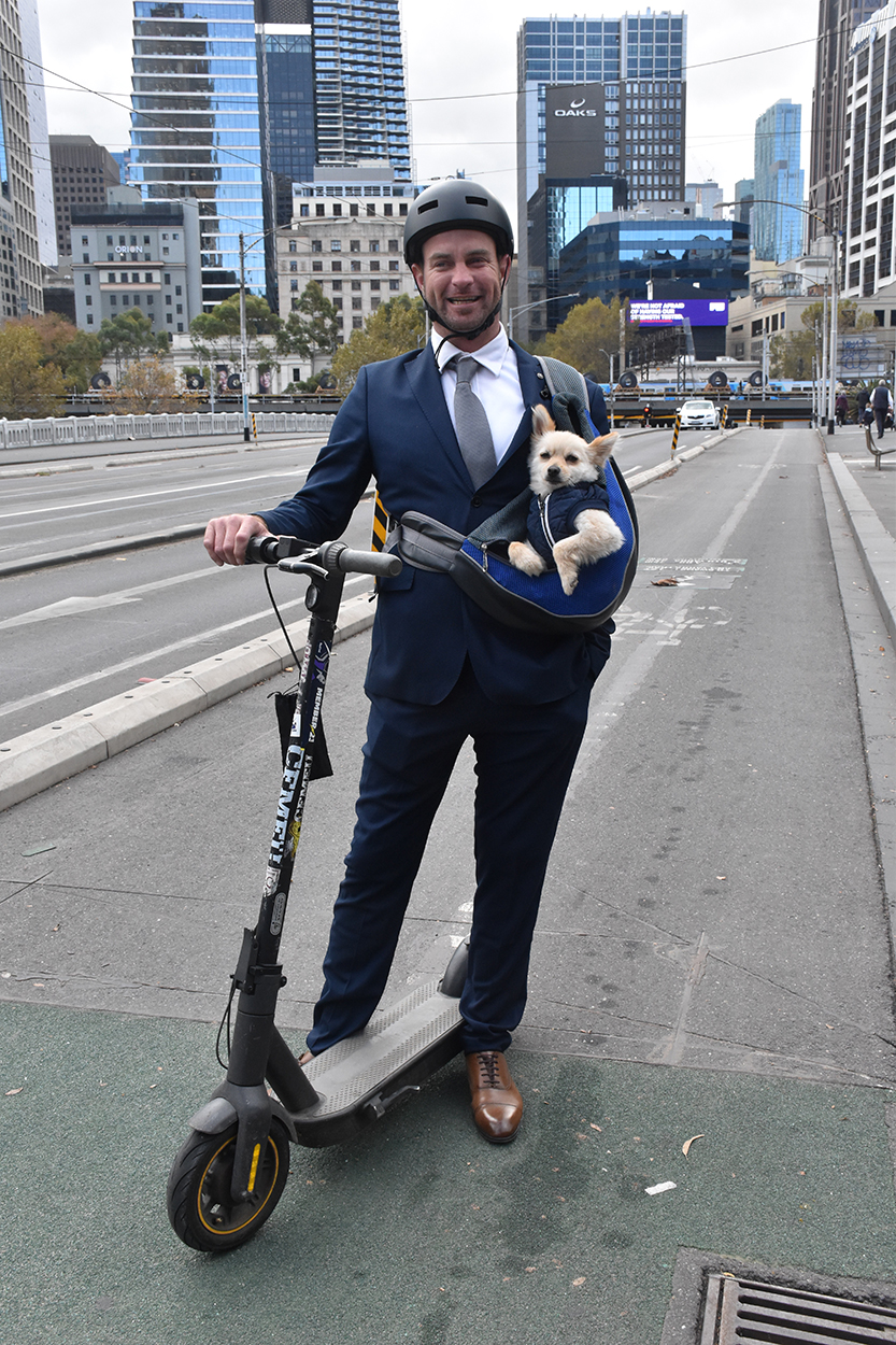 Two to a scooter