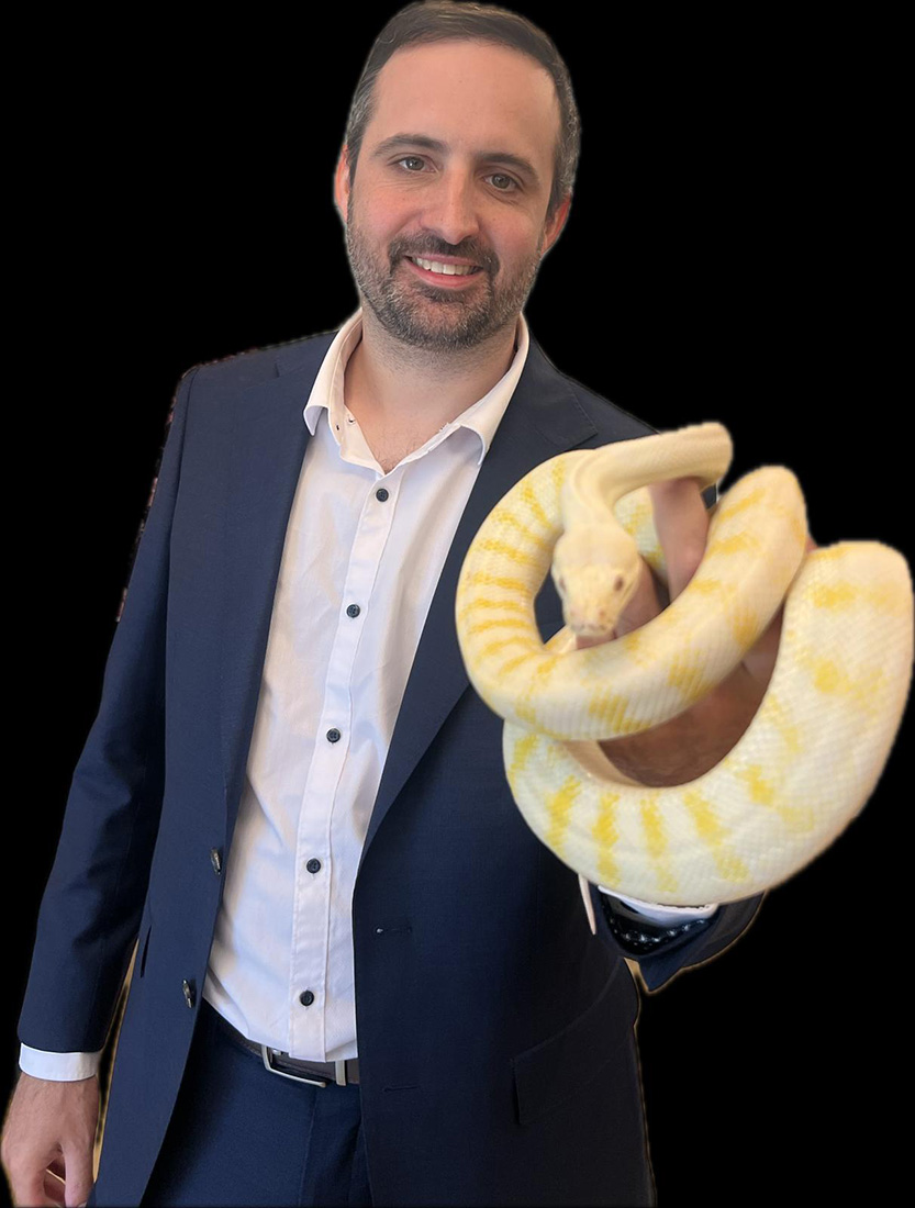 Jarred Bingham: catching a different kind of snake