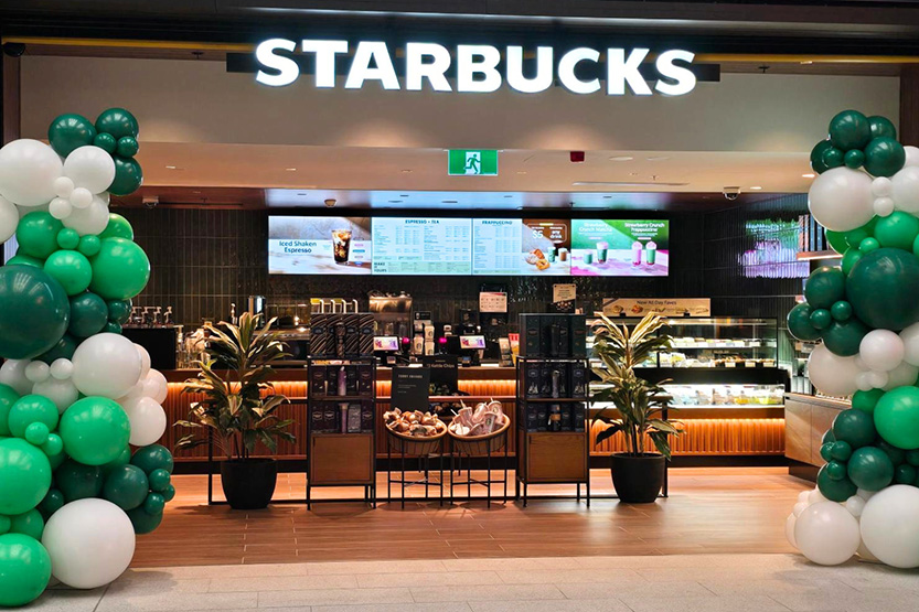 Starbucks opens first retail outlet at new Town Hall Station