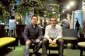Co-working spaces welcome start-ups