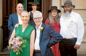 Mini media mogul marries