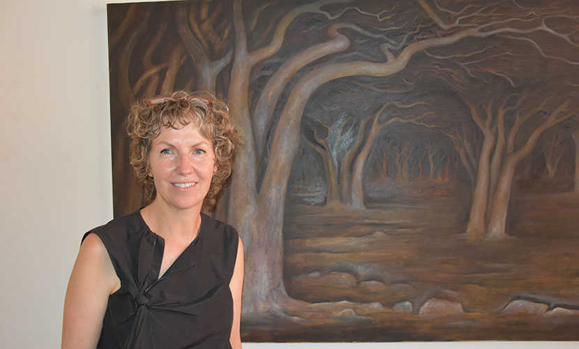 Smaller crowds at art openings